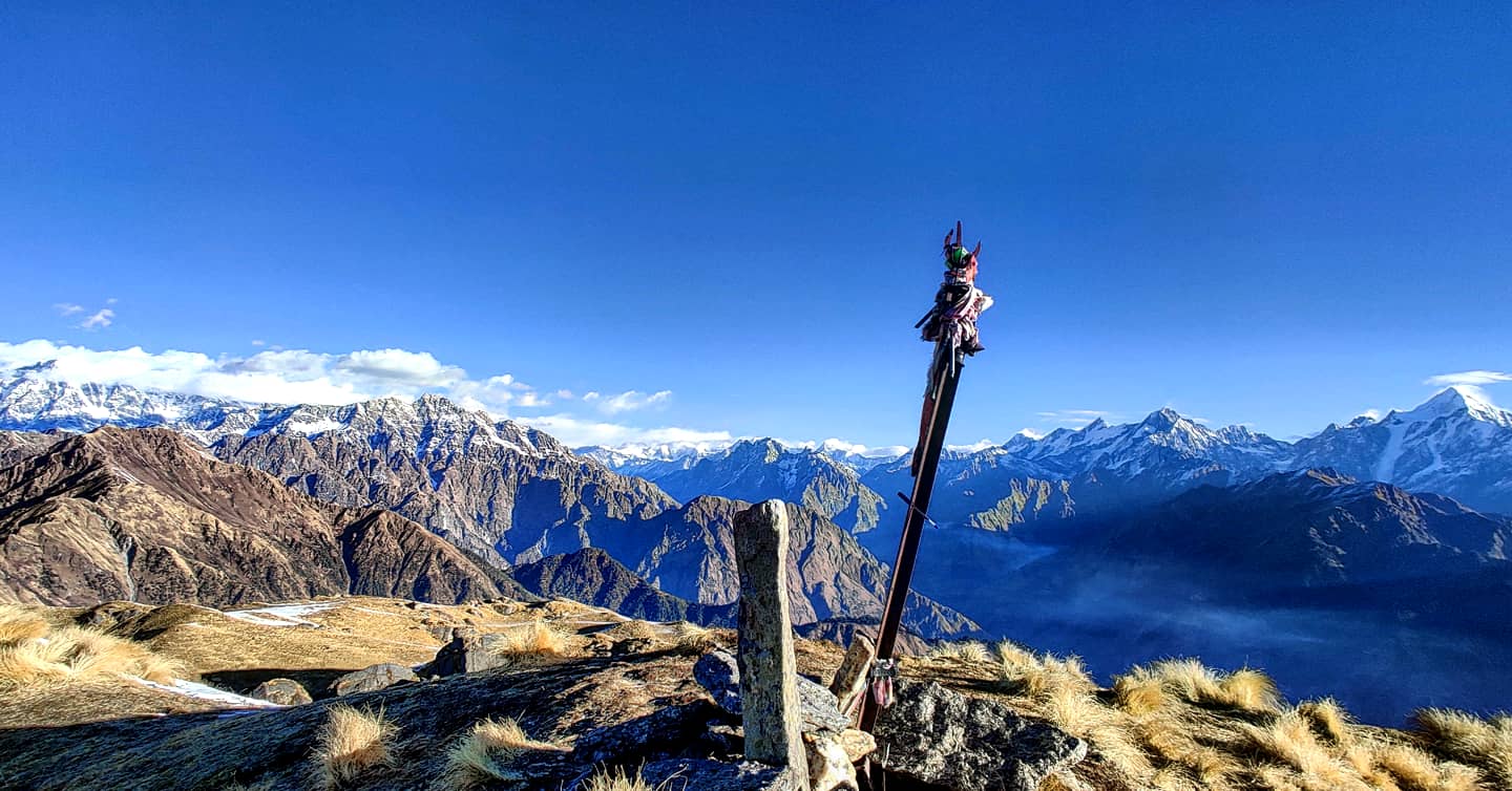 Mountain view background